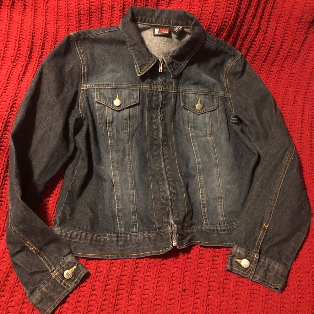 NY&C zip up XL Denim Jacket
